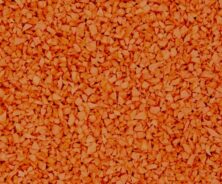 Orange rubberized pool deck and patio coating swatch