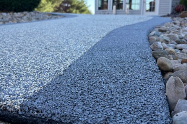 patio platinum with gray border
