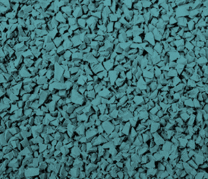 Teal non-slip pool deck coating color sample